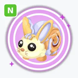 Bunny Swirl | Ultra Rare, Neon | Adopt Me! — Roblox, лот №211462