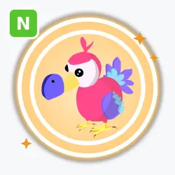 Dodo | Legendary, Neon | Adopt Me! — Roblox, лот №211474