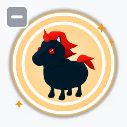 Evil Unicorn | Legendary, Default | Adopt Me! — Roblox, лот №211477
