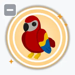 Parrot | Legendary, Default | Adopt Me! — Roblox, лот №211508