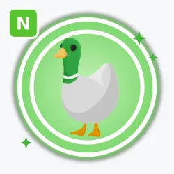 Silly Duck | Uncommon, Neon | Adopt Me!