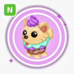 Pupcake | Ultra Rare, Neon | Adopt Me!