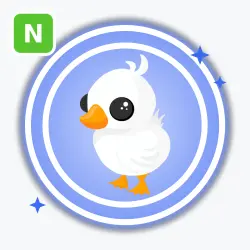 Happy Duckling | Rare, Neon | Adopt Me!
