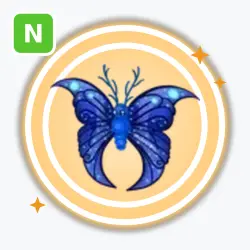 Moonbeam Butterfly | Legendary, Neon | Adopt Me! — Roblox, лот №211550