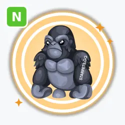 Silverback Gorilla | Legendary, Neon | Adopt Me! — Roblox, лот №211561