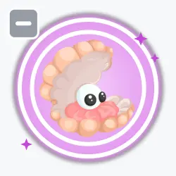 Happy Clam | Ultra Rare, Default | Adopt Me! — Roblox, лот №211583