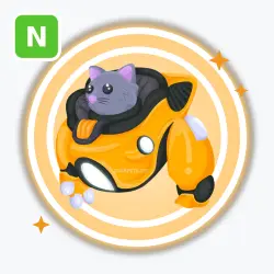 Mecha Meow | Legendary, Neon | Adopt Me! — Roblox, лот №211587