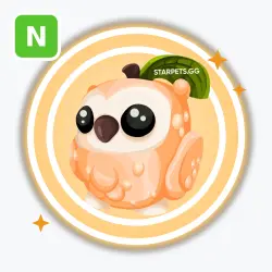 Peach Owl | Legendary, Neon | Adopt Me! — Roblox, лот №211591