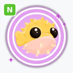 Puffer Fish | Ultra Rare, Neon | Adopt Me! — Roblox, лот №211598
