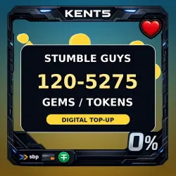 Stumble Guys Gems/Tokens 120-5275 [Пополнение по ID]