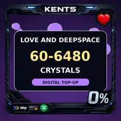 Love and Deepspace Crystals 60-6480 [Пополнение по ID]