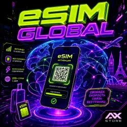 Esim 2GB интернета по всему миру
