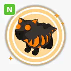Lava Wolf | Legendary, Neon | Adopt Me! — Roblox, лот №211615