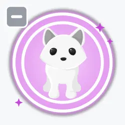 Arctic Fox | Ultra Rare, Default | Adopt Me! — Roblox, лот №211621