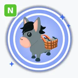 Mule | Rare, Neon | Adopt Me! — Roblox, лот №211624