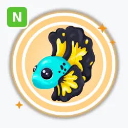 Blue Betta Fish | Legendary, Neon | Adopt Me! — Roblox, лот №211626