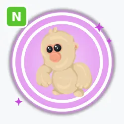 Snow Monkey | Ultra Rare, Neon | Adopt Me! — Roblox, лот №211631