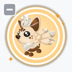 Latte Kitsune | Legendary, Default | Adopt Me!