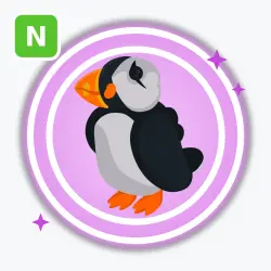 Puffin | Ultra Rare, Neon | Adopt Me! — Roblox, лот №211644