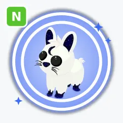 Moon Rabbit | Rare, Neon | Adopt Me! — Roblox, лот №211648