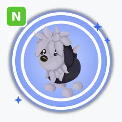 English Sheepdog | Rare, Neon | Adopt Me! — Roblox, лот №211655