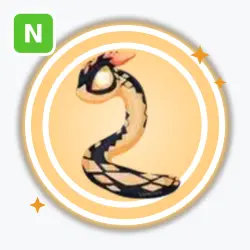 Gilded Snake | Legendary, Neon | Adopt Me! — Roblox, лот №211668