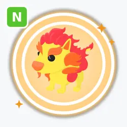 Guardian Lion | Legendary, Neon | Adopt Me!