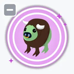 Zombie Buffalo | Ultra Rare, Default | Adopt Me! — Roblox, лот №211679