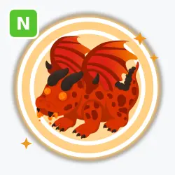 Lava Dragon | Legendary, Neon | Adopt Me! — Roblox, лот №211683