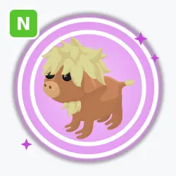 Highland Cow | Ultra Rare, Neon | Adopt Me! — Roblox, лот №211692