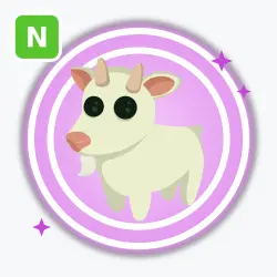 Goat | Ultra Rare, Neon | Adopt Me! — Roblox, лот №211696