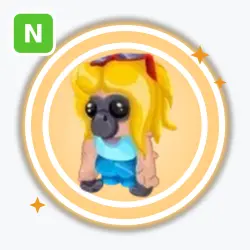 Influencer Gibbon | Legendary, Neon | Adopt Me! — Roblox, лот №211713