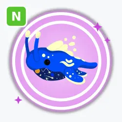 Space Whale | Ultra Rare, Neon | Adopt Me! — Roblox, лот №211710