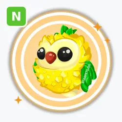 Pineapple Owl | Legendary, Neon | Adopt Me! — Roblox, лот №211714
