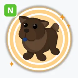 Chocolate Chow-Chow | Legendary, Neon | Adopt Me! — Roblox, лот №211715