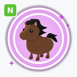 Horse | Ultra Rare, Neon | Adopt Me! — Roblox, лот №211730