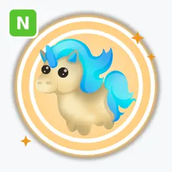 Golden Unicorn | Legendary, Neon | Adopt Me! — Roblox, лот №211733