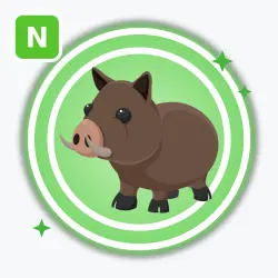 Wild Boar | Uncommon, Neon | Adopt Me! — Roblox, лот №211739