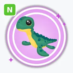 Elasmosaurus | Ultra Rare, Neon | Adopt Me! — Roblox, лот №211754