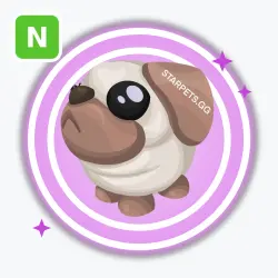 Snowball Pug | Ultra Rare, Neon