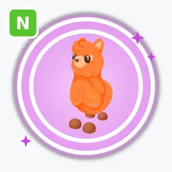 Alpaca | Ultra Rare, Neon | Adopt Me! — Roblox, лот №211775