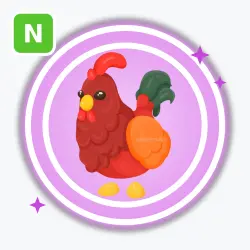 Rooster | Ultra Rare, Neon | Adopt Me! — Roblox, лот №211779