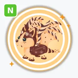 Chocolate Chip Bat Dragon | Legendary, Neon | Adopt Me! — Roblox, лот №211782