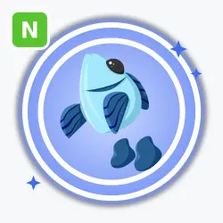 Feesh | Rare, Neon | Adopt Me! — Roblox, лот №211828