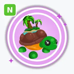 Tortuga de la Isla | Ultra Rare, Neon | Adopt Me! — Roblox, лот №211854