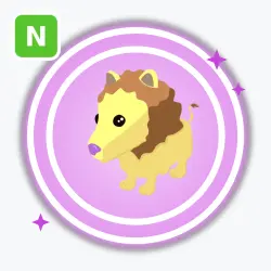 Lion | Ultra Rare, Neon | Adopt Me! — Roblox, лот №211859