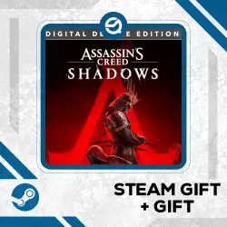 Assassin's Creed Shadows Deluxe Edition + Random Key Included • RU/UA/KZ/CIS