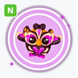 Grave Owl | Ultra Rare, Neon | Adopt Me! — Roblox, лот №211858