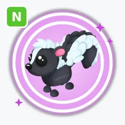 Skunk | Ultra Rare, Neon | Adopt Me! — Roblox, лот №211861