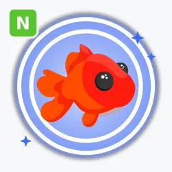 Goldfish | Rare, Neon | Adopt Me! — Roblox, лот №211860